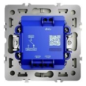 Выключатель встраиваемый VOLTUM S70 для жалюзи 10А сталь