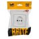 Штепсельная розетка встраиваемая IEK BRITE 10А BR-R10-10-K91-F РСР10-1-0-БрАБ без з/к без шторк в сборе арктический белый