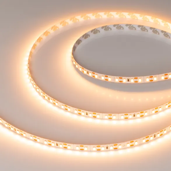 Светодиодная лента Белый теплый 2835 24V 10W/m 120Led/метр 052798 FC-A120-8mm Warm2400-CX1 (резка 1 светодиод)