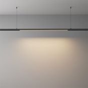 Светильник 24W Белый теплый C147CL-L900-24W3K-B Базис / Basis Shelf 3000К чёрный