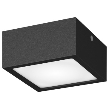 Накладной светильник   8W Белый теплый 380273 ZOLLA QUAD LED-SQ 220V IP65 квадратный черный