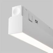 Трековый светильник 30W Белый дневной Базис/Basis Exility 120deg TR030-2-30W4K-W на магнитный шинопровод белый