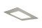 Встраиваемый светильник-панель   6W Белый дневной 00-00002415  PL-S120-6-NW 220V IP20 квадратный белый