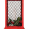 фигурка  светодиодная Декоративный фонарь со свечкой Белый теплый, 513-041, 1Led, 3хААА, красный корпус,  IP20