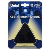 светильник-ночник 0.5W Белый UL-00007224 DTL-320 Треугольник Sensor черный