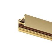 Шинопровод однофазный SHINE BASE TR5716-SB 2.0м латунь накладной/подвесной