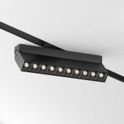 Трековый светильник 20W Белый теплый TR077-2-20W3K-B Точки / Points Rot Gravity 3000K чёрный