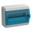 Корпус пластиковый TF5-KP72-N-12-65-K03-K07 КМПн-12 IP65 синяя прозрачная дверь TEKFOR IEK