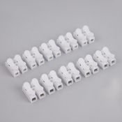 Клемма пружинная соединительная Lighting, КСП-2Р, 10 А, (10 шт)