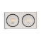 Накладной светильник  22W Белый дневной 023083 SP-CUBUS-S100x200WH-2x11W 220V двойной куб белый