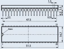 микросхема КР572ПВ1А