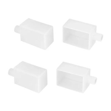 Заглушка для WPH-FLEX-3020-90 WHITE с отверстием (комплект) 062647