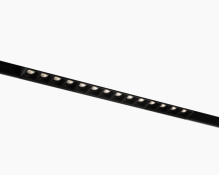 Трековый светильник  7W Белый дневной OneLine LS (ral9005/4K/7W – 375mm/14/60deg) на магнитный шинопровод черный 0623424