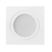 светильник   3W Белый теплый  020765  LTM-S60x60WH-Frost 110deg 220V квадратный встраиваемый белый