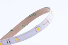 Светодиодная лента Белый теплый 5060 12V  7.2W/m 30Led/метр герм (силикон) 00000000076 SWG530-12-7.2-WW-65