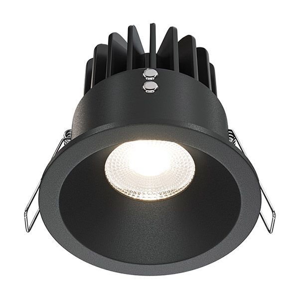 Встраиваемый светильник  12W Белый дневной DL034-L12W4K -D-B Зум/Zoom 60deg 230V IP65 круглый белый