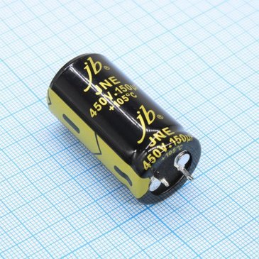 конденсатор    150uF  450V 20%  JNE2W151M10002200400