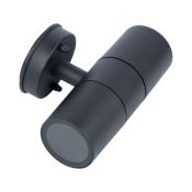 светильник Uniel без лампы UL-00011272 UUL-S22D-2x35W-GU10 IP65 BLACK  цилиндр накладной черный