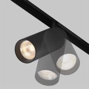 Трековый светильник 12W Белый теплый Мастер/Artisan Exility 36deg TR097-2-12W3K-M-BB IP20 на магнитный шинопровод черный