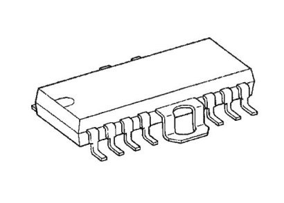 микросхема TA7262P