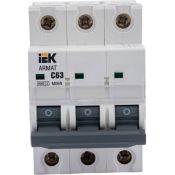 Автоматический выключатель 3-пол. 63А M06N C 6kA AR-M06N-3-C063 ARMAT IEK