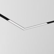 Трековый светильник 24W Белый дневной TR078-2-24W4K-B Базис угловой / Basis Angle Gravity 4000K чёрный