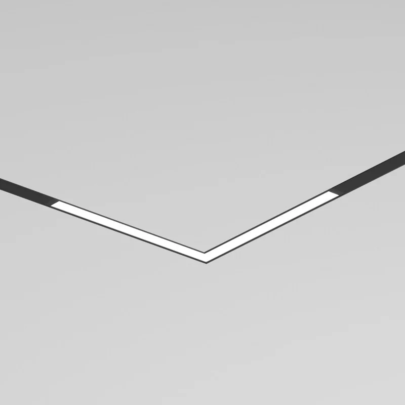 Трековый светильник  18W Белый дневной SIMPLE LINEAR DK8214-BK IP20 на шинопровод черный
