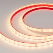 Светодиодная лента Белый теплый 2835 24V  4.8W/m 60Led/метр герм (полная силиконовая экструзия) 034159  RTW-PFS-A60 3000K LUX IP68