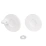 Заглушка для гибкого неона ARL-MOONLIGHT-ROUND-40-CAP-SIDE-L-SET-WH 048838