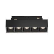 Трековый светильник 10W Белый теплый TR014-2-10W3K-B Точки / Points S35 3000К чёрный