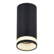 Накладной светильник без лампы IEK LIGHTING 4005 LT-UPB0-4005-GU10-1-K02 GX53 цилиндр черный