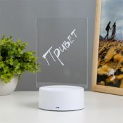 светильник-ночник RGB с маркером &quot;Записка&quot; 9,5х12,5х16 см, USB/3хAA