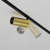 Трековый светильник  5W Белый дневной Фокус/Focus Led Exility 36deg TR032-2-5W4K-M-BBS IP 20 на магнитный шинопровод латунь
