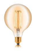 лампа ретро светодиодная Vintage форма шар 4W 57165 G125 2C4+ GOLDEN/E27 диммируемая лампа ретро светодиодная Vintage форма шар 4W 57165 G125 2C4+ GOLDEN/E27 диммируемая