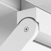 Трековый светильник 10W Белый теплый TR077-2-10W3K-W Точки / Points Rot Gravity 3000K белый