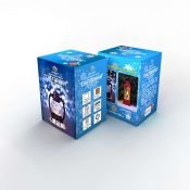фигурка  светодиодная 4W Белый &quot;Снеговики&quot;, 501-061, 2Led, 4хААA, с эффектом снегопада, IP20