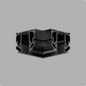 Соединитель для однофазного шинопровода SMART ONE TR2026-BK  угловой черный