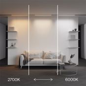 Трековый светильник 18W Белый теплый - белый TR240-4-18WTW-DD2-B Базис/Basis Exility X 2700-6000K Dim Dali2 чёрный