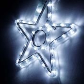 фигура из дюралайта  2.5W Белый холодный ЗВЕЗДОЧКА 034263 ARD-STAR-M4-200x220-36LED IP65