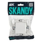 Вывод кабеля SK-O01W арктический белый SK-VK10-0-K01 SKANDY IEK