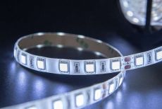 Светодиодная лента Белый 5060 24V 14.4W/m 60Led/метр герм (силикон) 00-00009710 SWG560-24-14.4-W-65-M