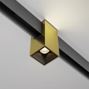 Трековый светильник  7W Белый теплый Альфа/Alfa Exility 50deg TR121-2-7W3K-BS на шинопровод латунь