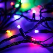 гирлянда  7W RGB 025808 ARD-STRING-CLASSIC-10000-BLACK-100LED-LIVE 230V IP65