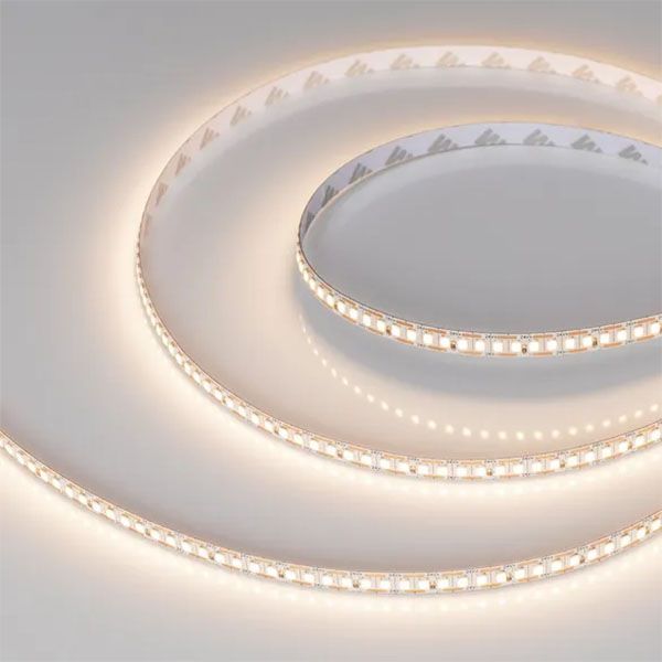 Светодиодная лента Белый теплый 2835 24V 16W/m 200Led/метр 046941 RT-A200-8mm Warm3000-CX1 (резка 1 светодиод)