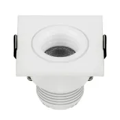 светильник   3W Белый теплый  015392 LTM-S46x46WH 3W 30deg 220V квадратный встраиваемый белый