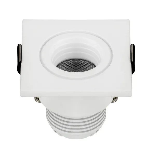 светильник   3W Белый теплый  015392 LTM-S46x46WH 3W 30deg 220V квадратный встраиваемый белый
