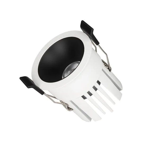 Встраиваемый светильник  10W Белый дневной 033651(1) MS-ATLAS-BUILT-R58  35deg 230V круглый белый с черной вставкой