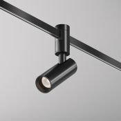 Трековый светильник 5W Белый теплый TR144-1-5W3K-W-B Фокус / Focus Led Flarity IP20 чёрный