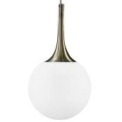 Люстра подвесная Lightstar без лампы 813011 GLOBO 1х40W E14 белый/бронза