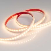 Светодиодная лента Белый теплый 2835 24V  9.6W/m 120Led/метр герм (силиконовая трубка) 018997(2) RTW 2-5000PW LUX IP66